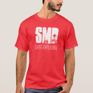 SMD toppen Manly Dudeutslagsplats T-shirt