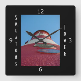 Smeatons Torn, Plymouth Hoe Fyrkantig Klocka