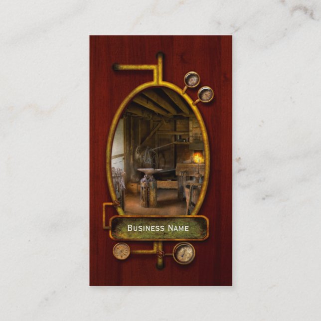 Smed - Det låter inte illa alls Visitkort (Framsida)