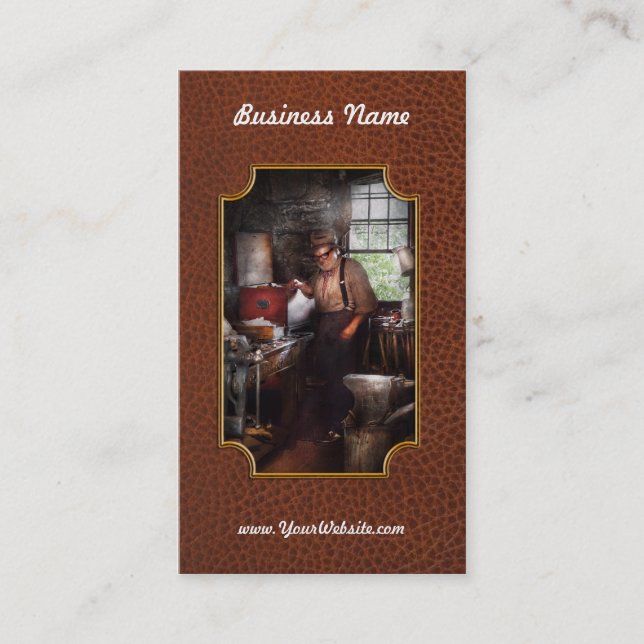 Smed - Smedjan Visitkort (Framsida)