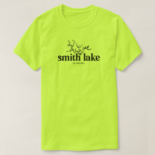 Smed utslagsplats för sjöAlabama karta T Shirt