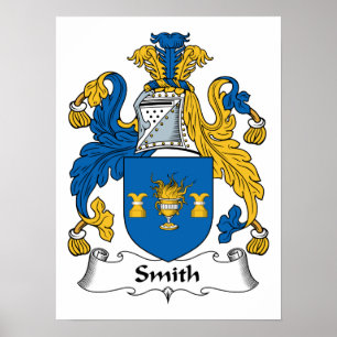 Smedfamiljvapensköld Poster