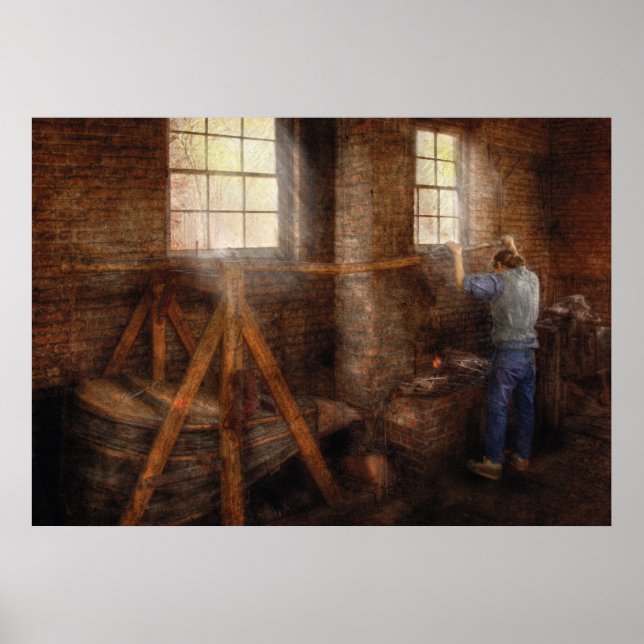 Smedja - Det blir varmt här Poster (Framsidan)