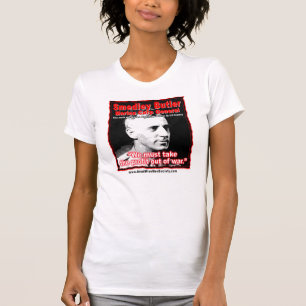 Smedley D. Betjänt, vinst- och krigcitationstecke T-shirt