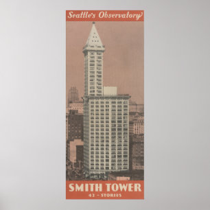 Smedtorn, Seattle observatorium Poster