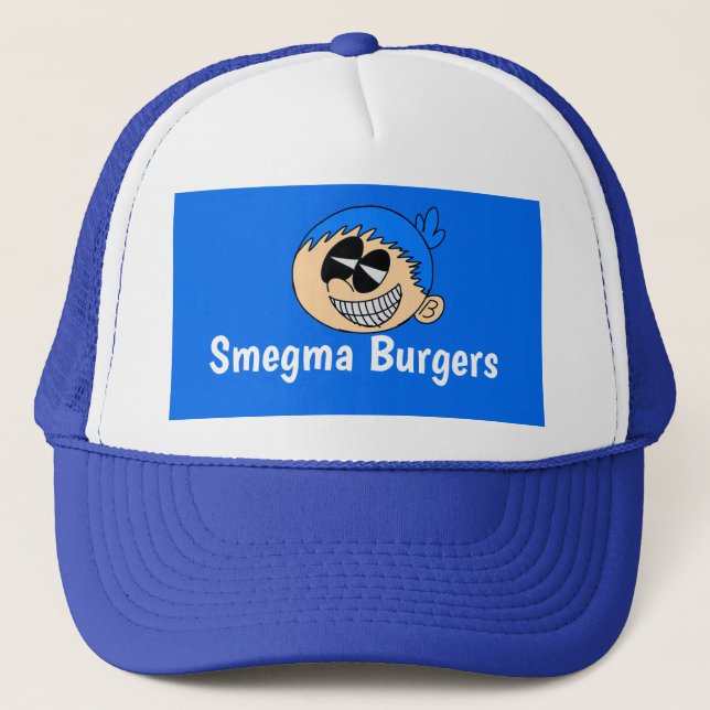 Smegma Burgers Hat Keps (Framsida)