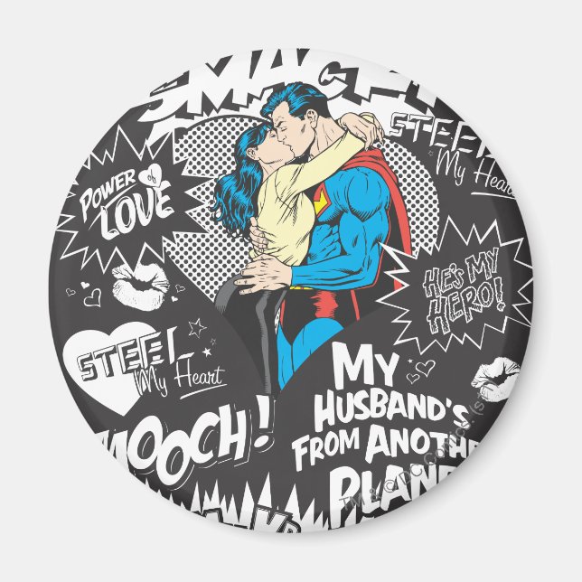 Smek, Smack - Collage Magnet (Framsidan)