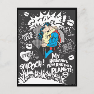 Smek, Smack - Collage Vykort