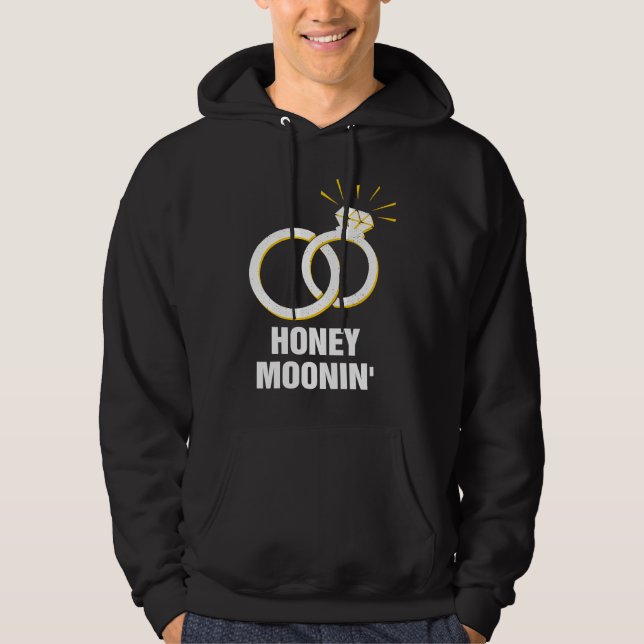 Smekmånad Bröllop Brudparty Nygift Brud Hoodie (Framsida)
