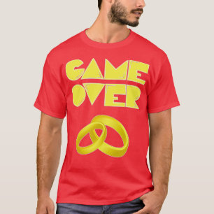 Smekmånaden giftermål bröllop som presentmärke av t shirt