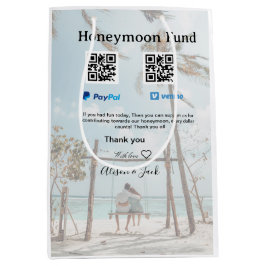 Smekmånadsfond venmo paypal-donation Q R-par