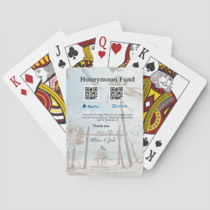 Smekmånadsfond venmo paypal donation Q R par Casinokort