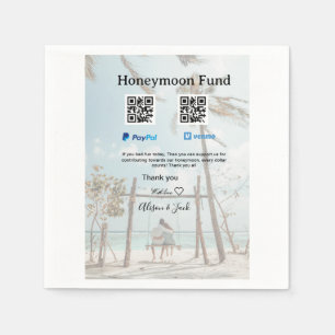 Smekmånadsfond venomo paypal donation Q R par Pappersservett