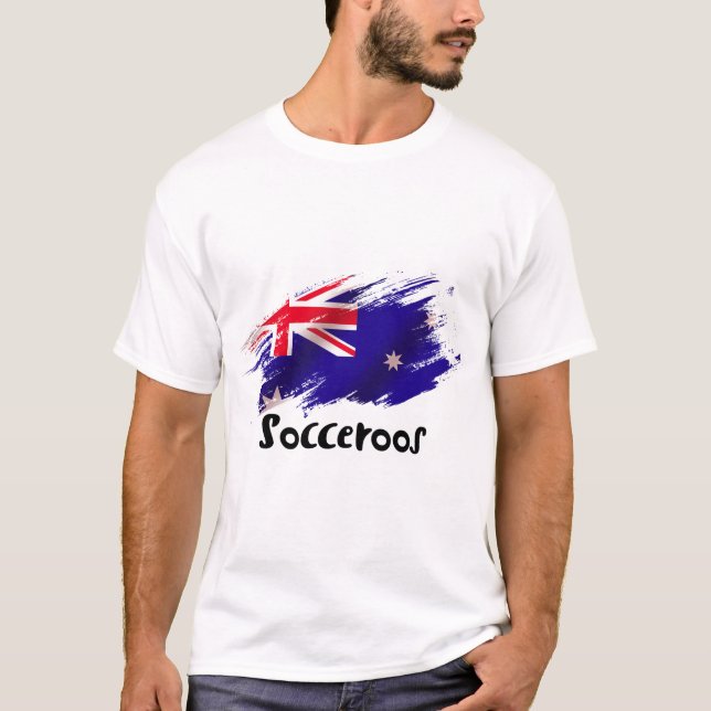 Smeknamnet för Australiens nationella lag T Shirt (Framsida)