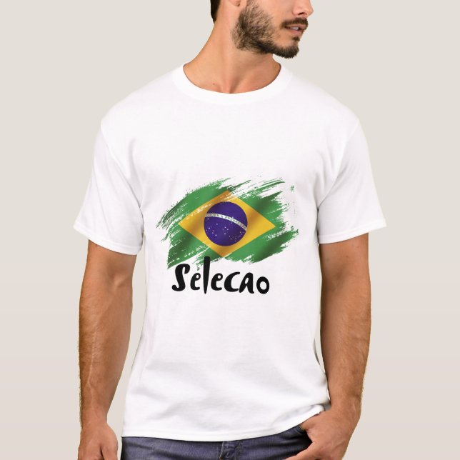 Smeknamnet för Brasiliens nationella lag T Shirt (Framsida)