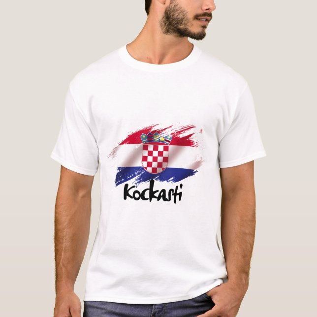 smeknamnet för det kroatiska landslaget t shirt (Framsida)
