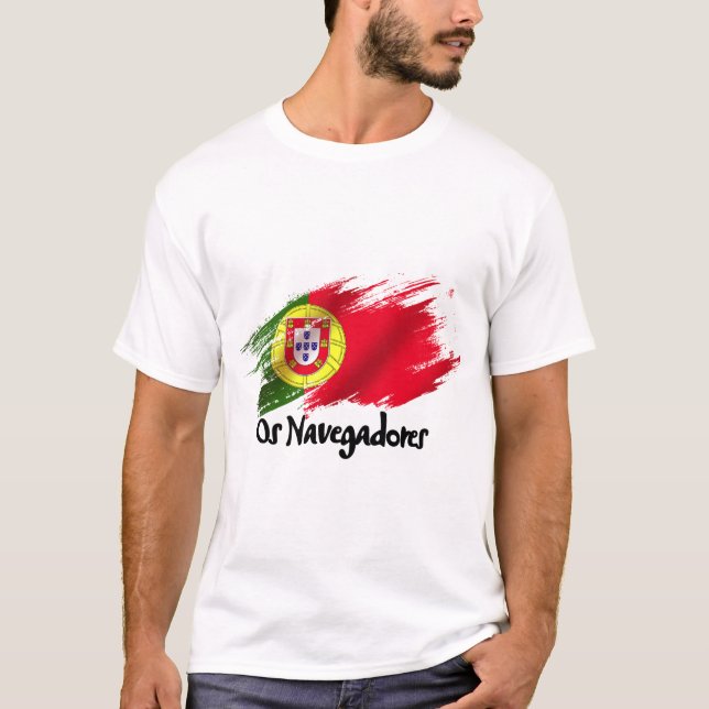 Smeknamnet för det portugisiska landslaget t shirt (Framsida)