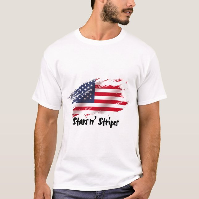 Smeknamnet för USA:s nationella lag T Shirt (Framsida)