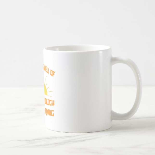 Smell av anestesiologi på morgonen kaffemugg (Höger)