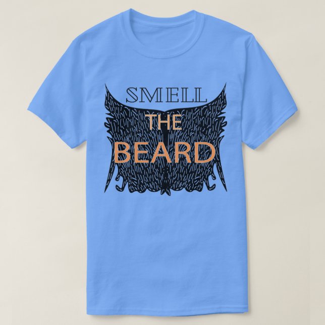 Smell Beard 2 T Shirt (Design framsida)