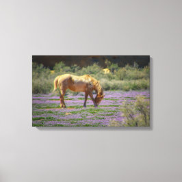 Smell blommorna. canvastryck