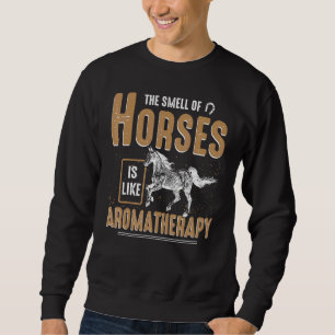 Smell hos hästar liknar akromaterapi Equestria Lång Ärmad Tröja
