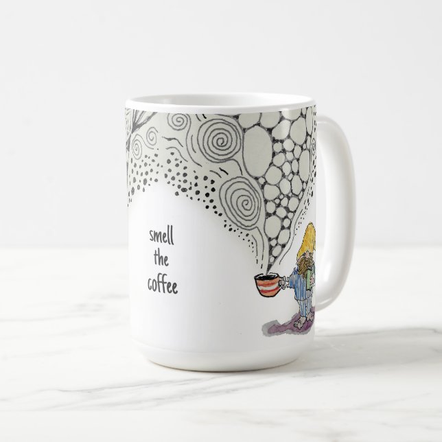 Smell kaffet mugg (Framsida höger)
