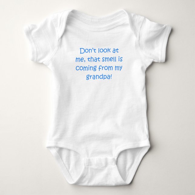 Smell kommer från min farfar t-shirt (Framsida)