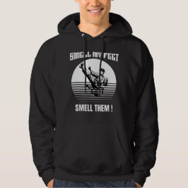 Smell min feet Smell Them Funny Taekwondo Graphic Hoodie