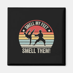 Smell min fötter de Karate Taekwondo 1 Magnet
