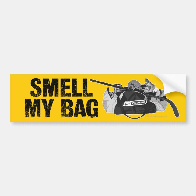 Smell My Bag (Hockey Stench) Bildekal (Framsidan)