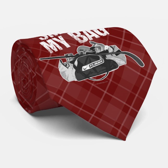 Smell My Bag (Hockey Stench) Neck Tie Slips (Rullad)
