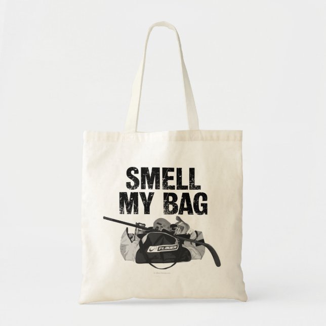 Smell My Bag (Hockey Stench) Tygkasse (Framsidan)