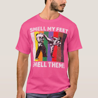Smell My Feet Vintage Taekwondo Karate T Shirt