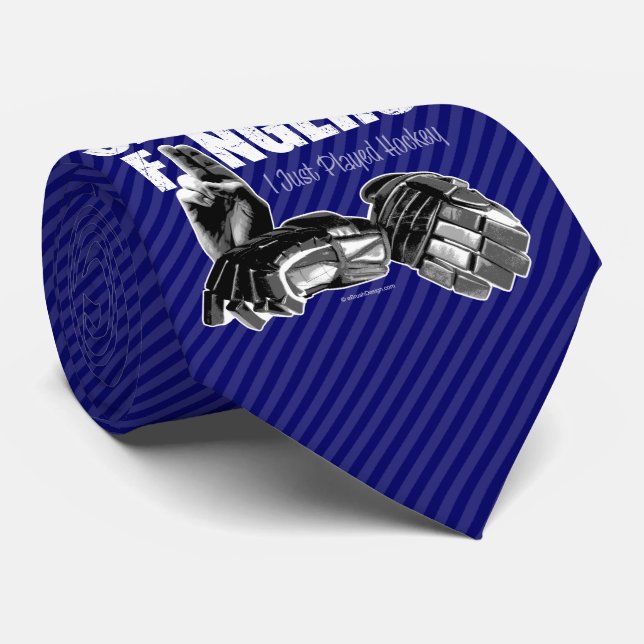 Smell My Finger (hockey) Tie Slips (Rullad)