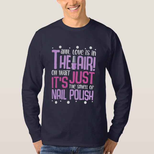 Smell Nagel polsk T Shirt (Framsida)