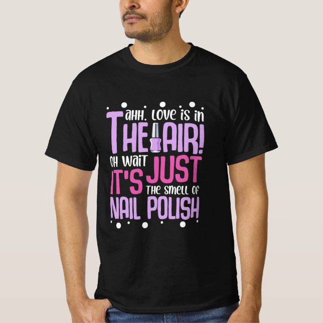 Smell Nagel polsk T Shirt (Framsida)