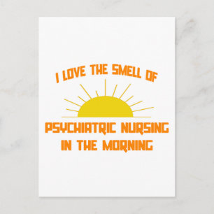 Smell Psychiatic Nursing på morgonen Vykort