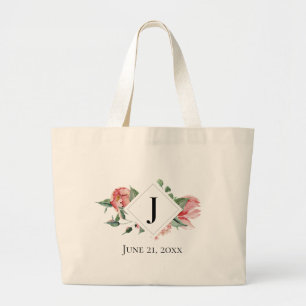 Smell Ro, Monogram, Bröllop Date Jumbo Tygkasse