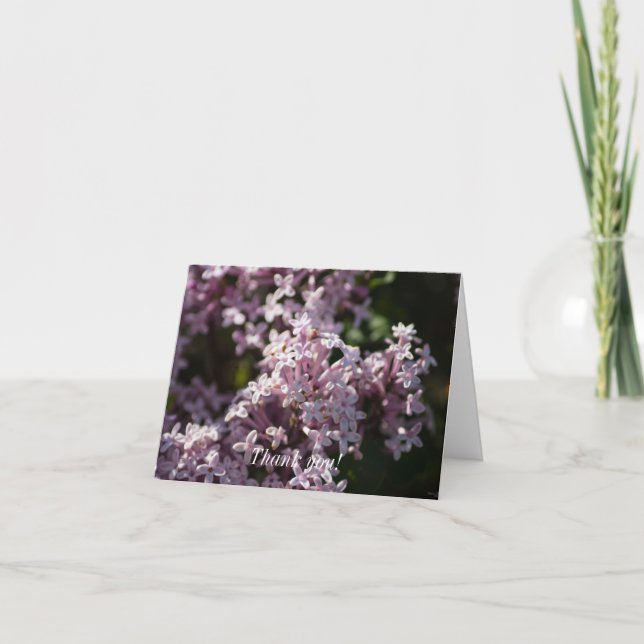 Smell that Lilac Tack Kort (Framsida)