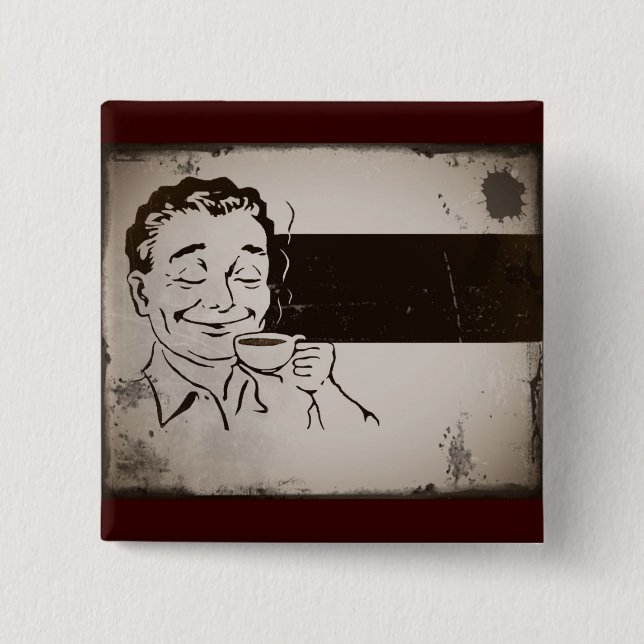 Smell the Coffee Knapp (Framsida)