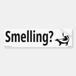 Smelling? Bumper Sticker Bildekal