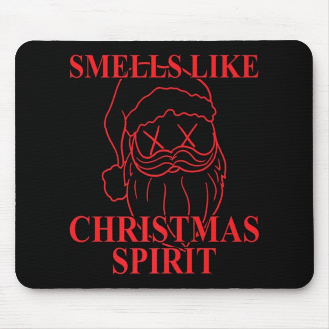 Smells Like Christmas Srit Santa Claus Xmas T Shir Musmatta (Framsidan)