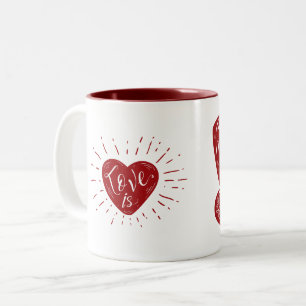 Smells som kaffe Två-Tonad mugg