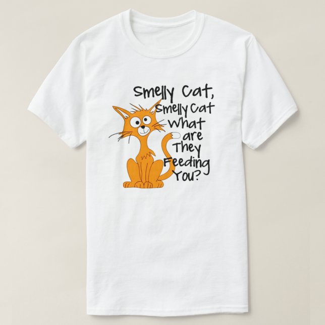 Smelly Cat T-shirt (Design framsida)