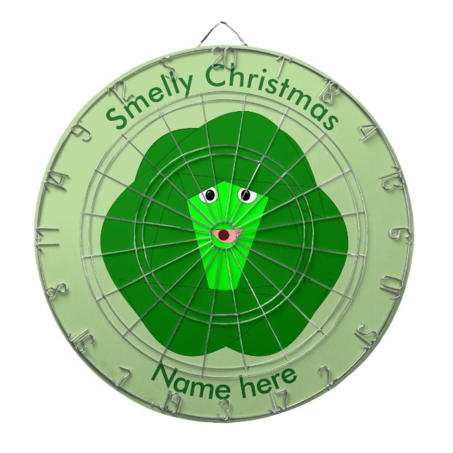 Smelly jul Bryssel Sprout Dart Board Piltavla (Framsidan)