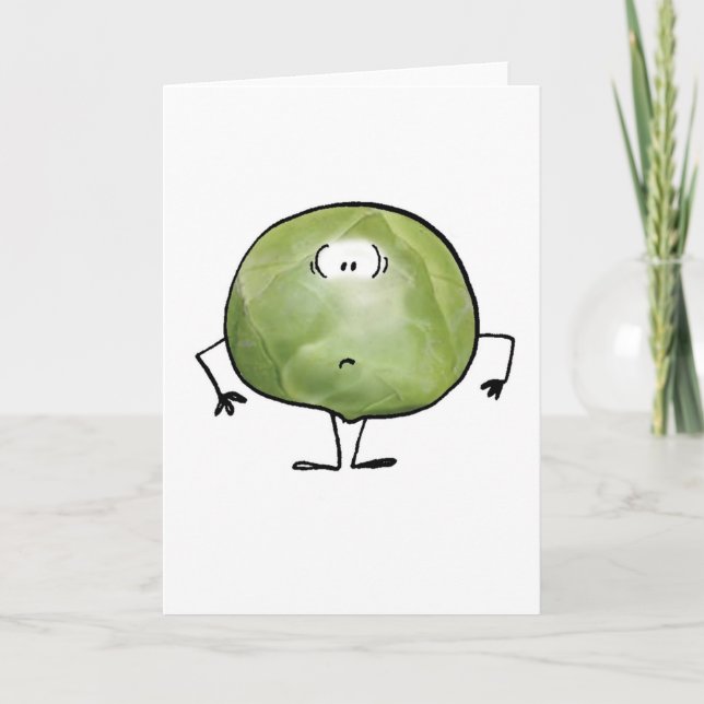 SMELLY SPROUT HELGKORT (Framsida)