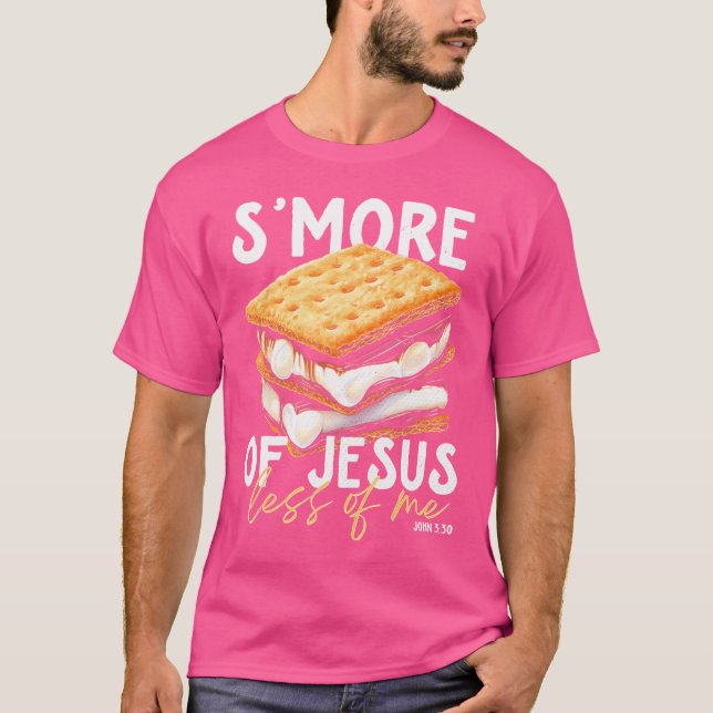 Smer av Jesus mindre än mig T Shirt (Framsida)