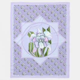 Smeraldo blomfilt fleecefilt