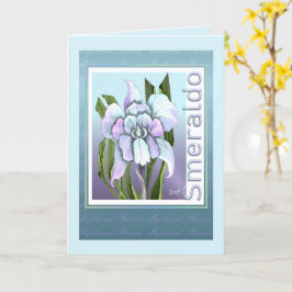 Smeraldo Blomma tomt kort